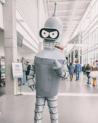 Bender Bending Rodriguez from Futurama (1999)